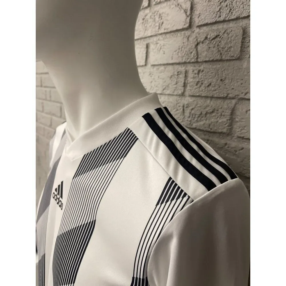 Adidas Men Black / White Soccer Jersey Size S